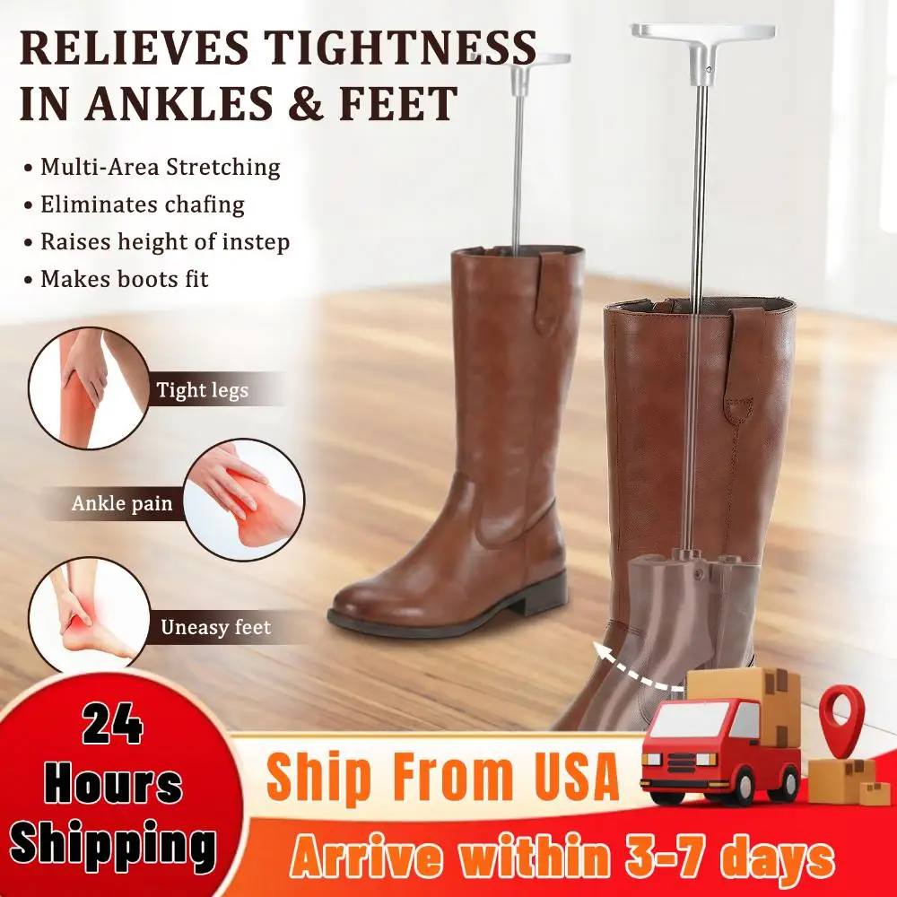 

Растяжитель для обуви из литого алюминия для женщин и мужчин, снимает натяжение на голенище ботинок, подходит для ковбойских и высоких кожаных рабочих ботинок.