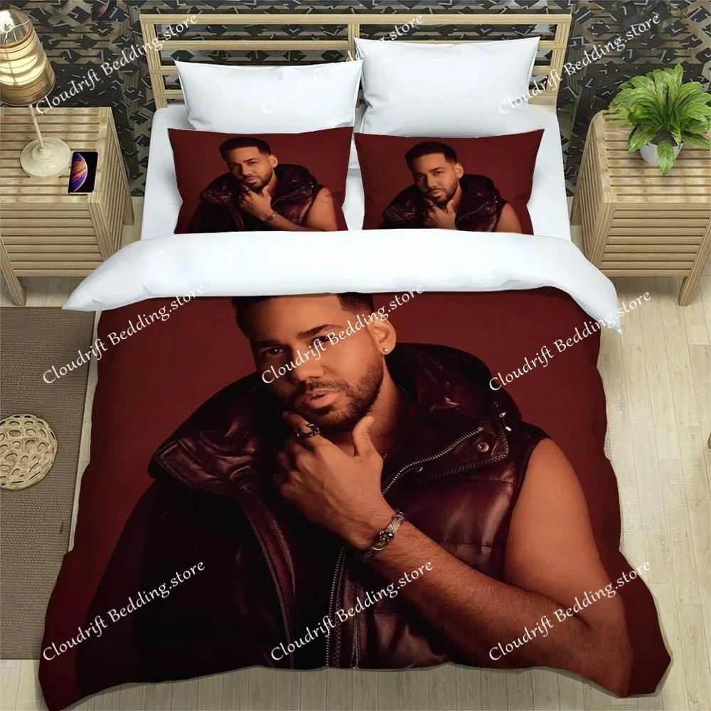 

Latin Singer Romeo Santos Bedding Sets Exquisite Bed Supplies Set Duvet Cover Bed Comforter Set Bedding Set Luxury Birthday Gift