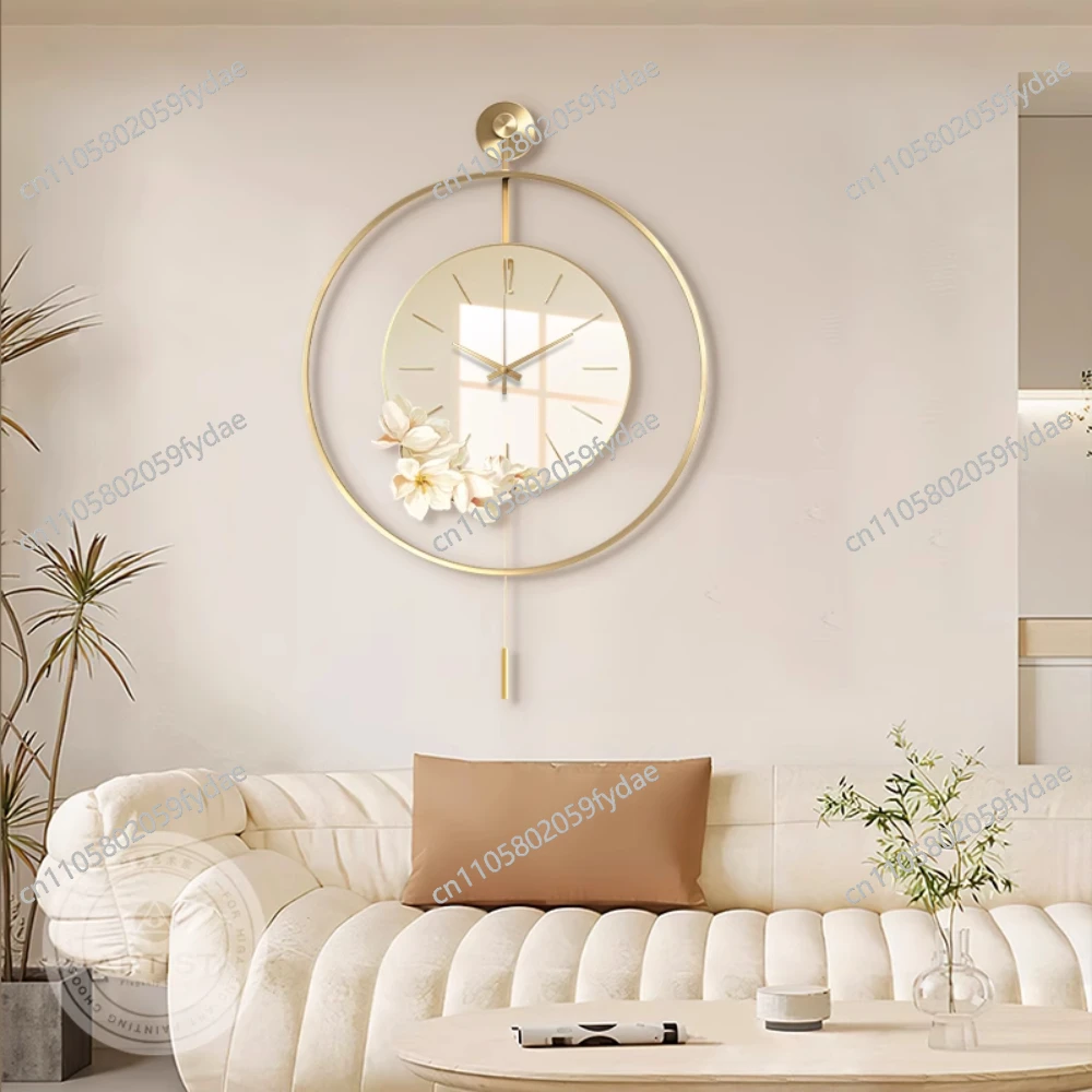Nordic Design Wall Clocks Living Room Modern Luxury Style Wall Clocks De Pared Home Accessories