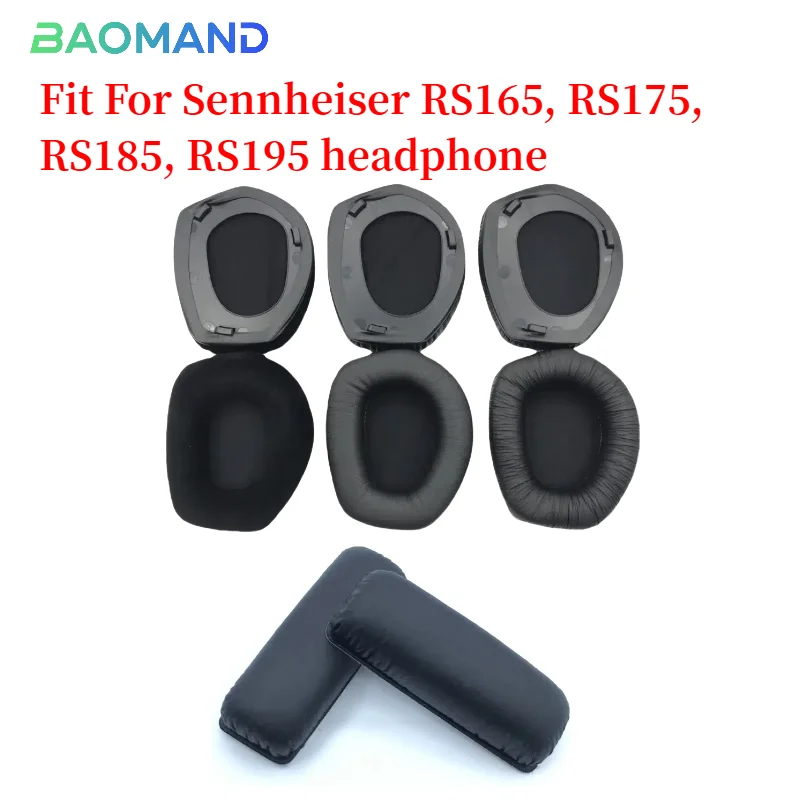 

Replacement Earpads for Sennheiser RS165, RS175, RS185, RS195 Earmuffs Ultra-soft Sponge Cushion Cover Headphone