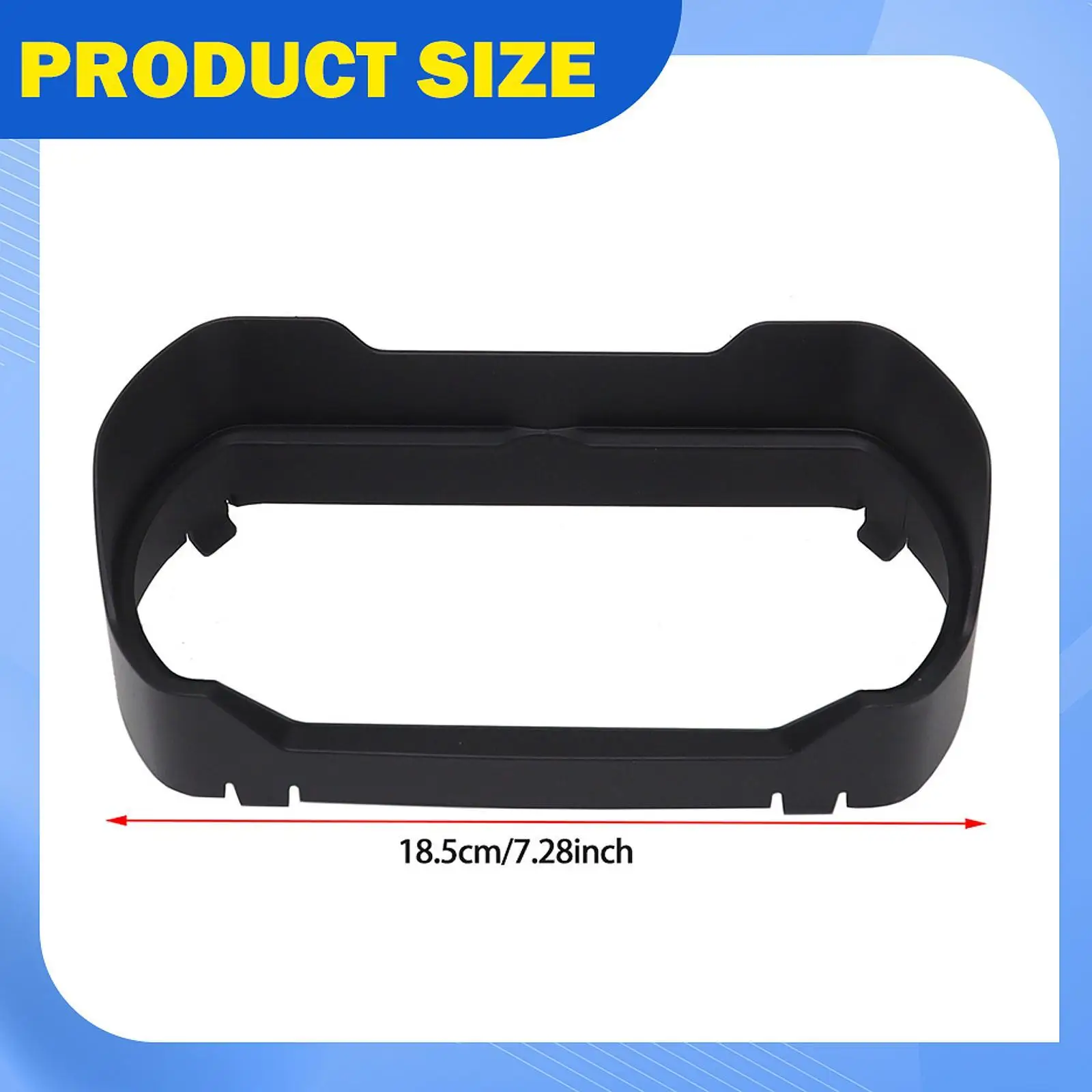 

Motorcycle Instrument Screen Protector Black Meter Cover Sun Visor Accessory for Can Am Ryker
