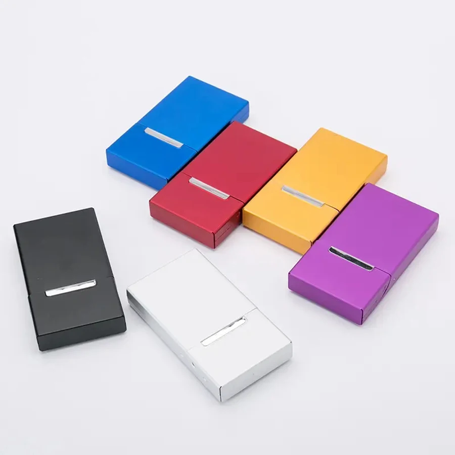 Cigarette Case 20 Pack Anti-pressure Moisture Cigarette Protective Case Whole Pack Put in Men's Rough Cigarette Portable