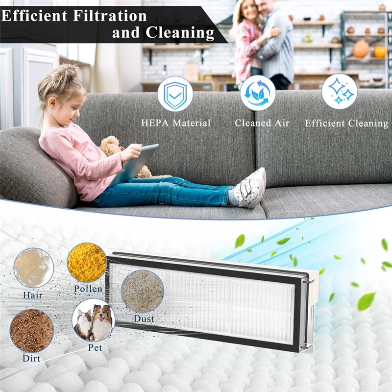 ¡Promoción! Filtros HEPA para Roborock Qrevo S/Qrevo Curve/Qrevo Pro/Qrevo Plus/Qrevo Maxv/Qrevo Edge piezas de vacío