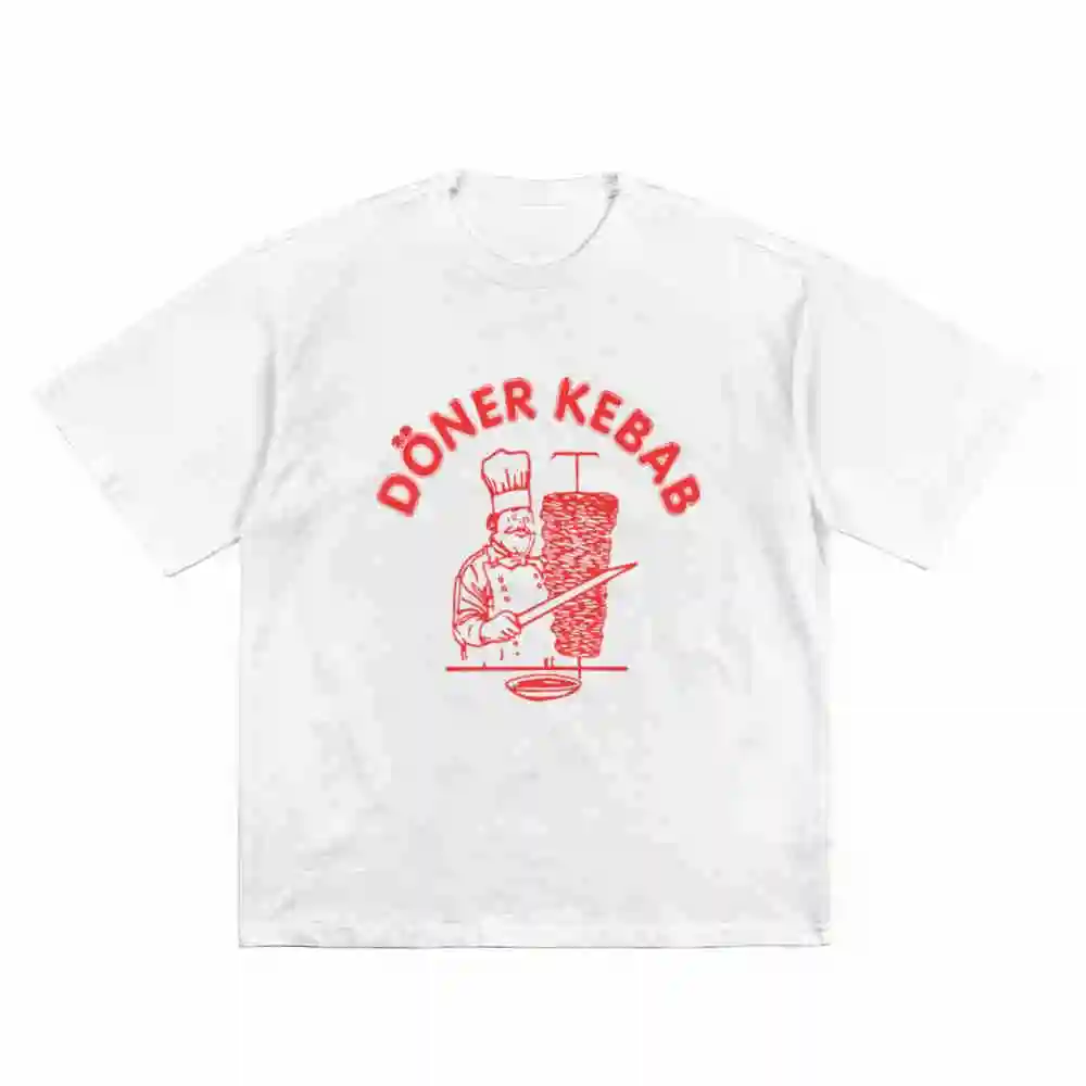 Doner Kebab Short Sleeve Tee 100% Cotton T-Shirt