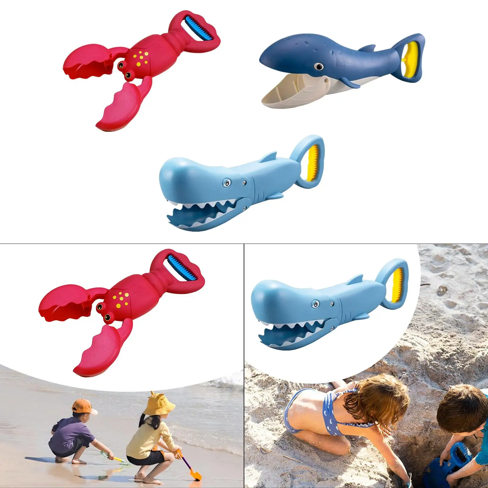 

Kids Beach Sand Toy Easy to Carry Sand Digger for Children Indoor Outdoor