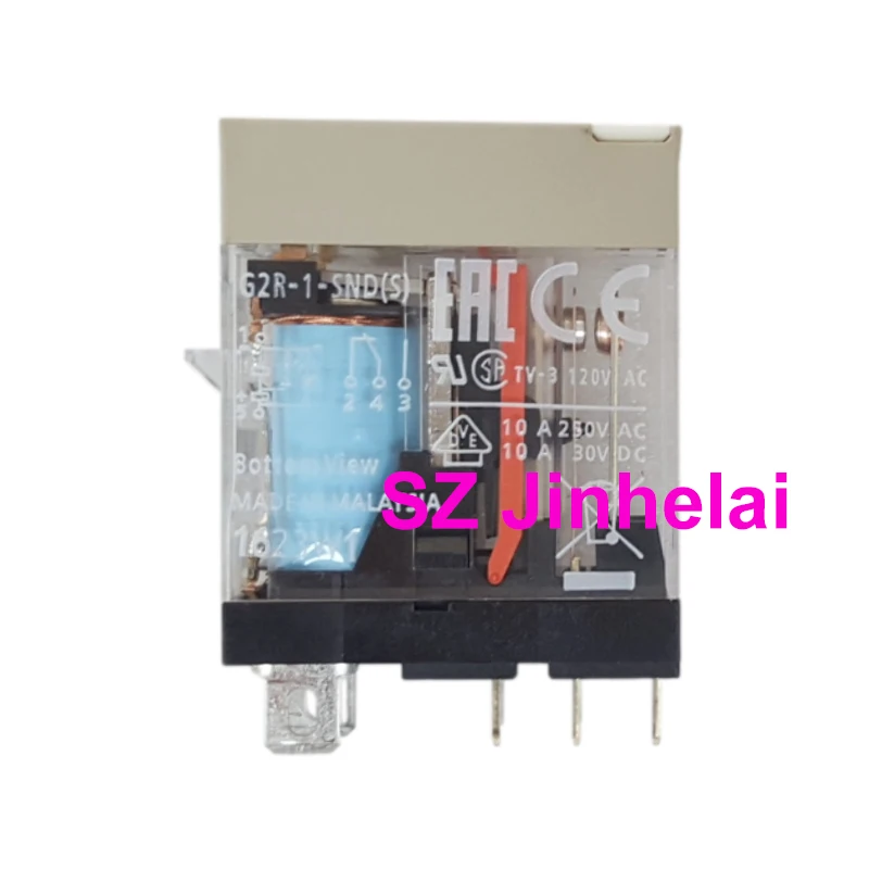 10pcs Authentic Original G2R-1-SN(S) G2R-1-SND(S) G2R-1-SNI(S) G2R-1-SNDI(S) 24VDC 220VAC Relay