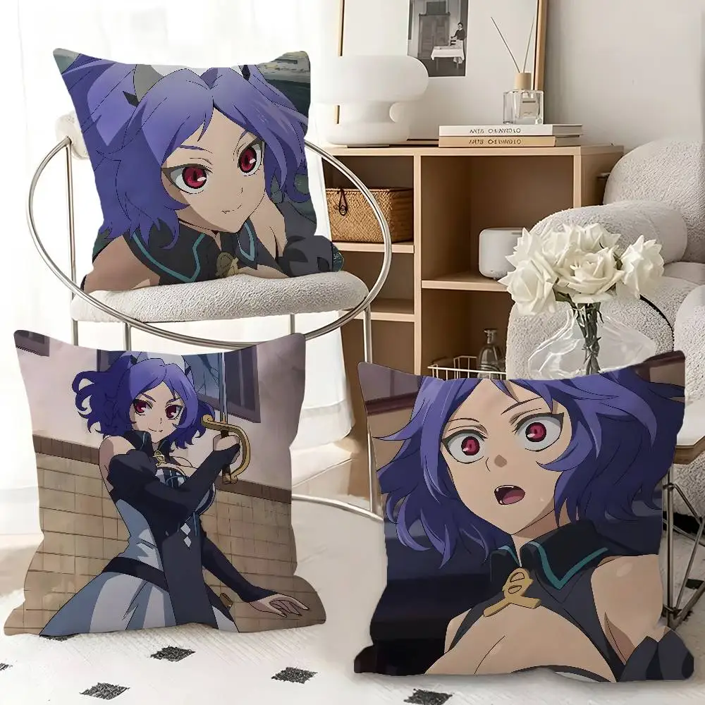 1pc Chess Belle Anime Characters Pillow Case Fashion Square Pillowcase Bedroom Sofa Room Ins Decoration Leisure