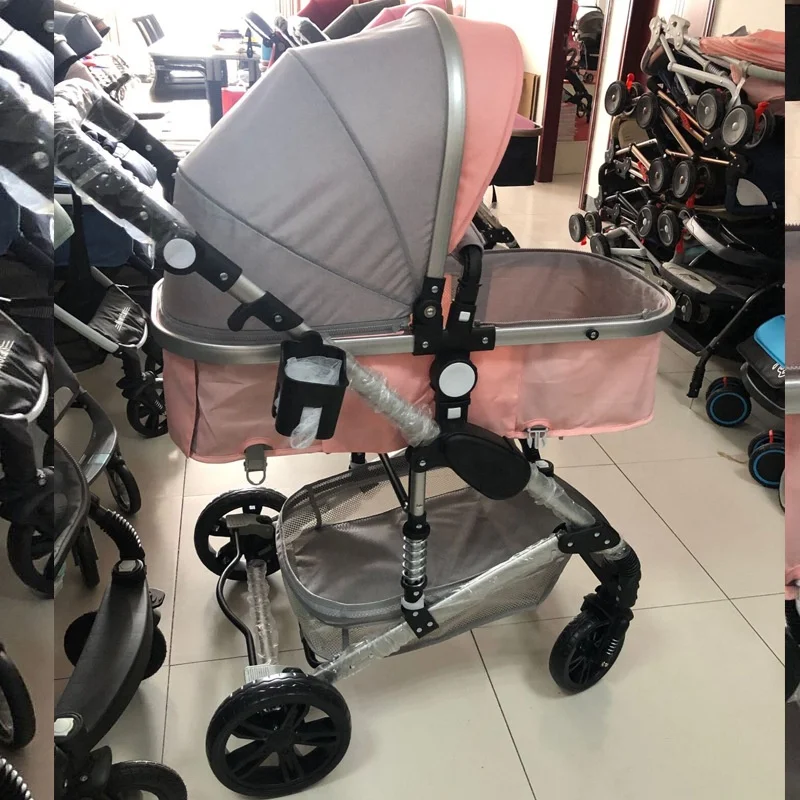 Wholesale 2024 New Deluxe Custom Made 3-in-1 Doll Jogger Baby Time Carriage 3 in 1 baby stroller