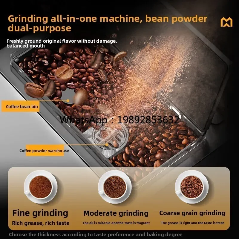 22CC Coffee Machine Italian Grinding Bean Extractor Office American Coffee Machine