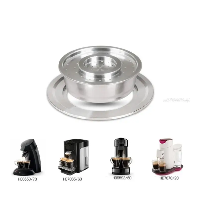 27rb Practical Macchine da caffè Accessorio BACKS SHEK BACKS Adattatore Adattatore in acciaio inossidabile PERFETTO per il caffè