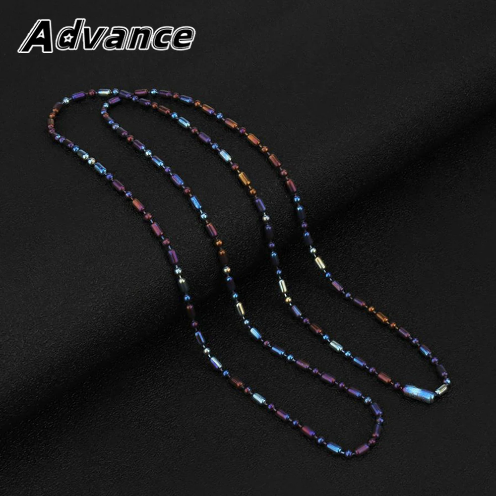 60cm Chain Titanium Alloy Necklace Bracelet Outdoor Multifunctional Tool Accessory