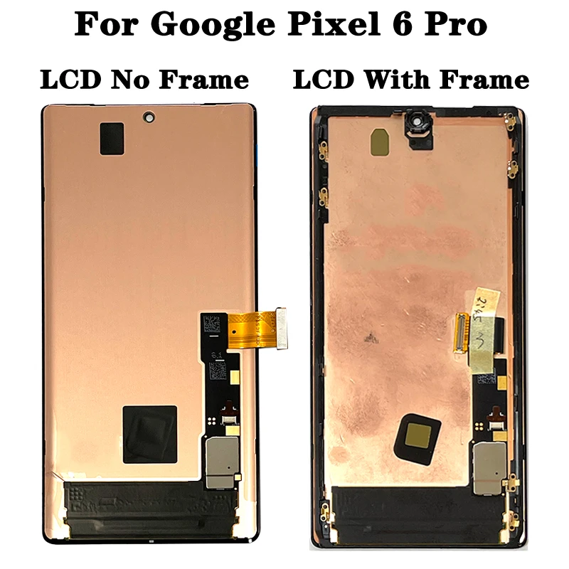 AMOLED LCD For Google Pixel 6 LCD GB7N6 Display Screen Frame Touch Panel Digitizer For Google Pixel 6 pro GLUOG G8VOU LCD