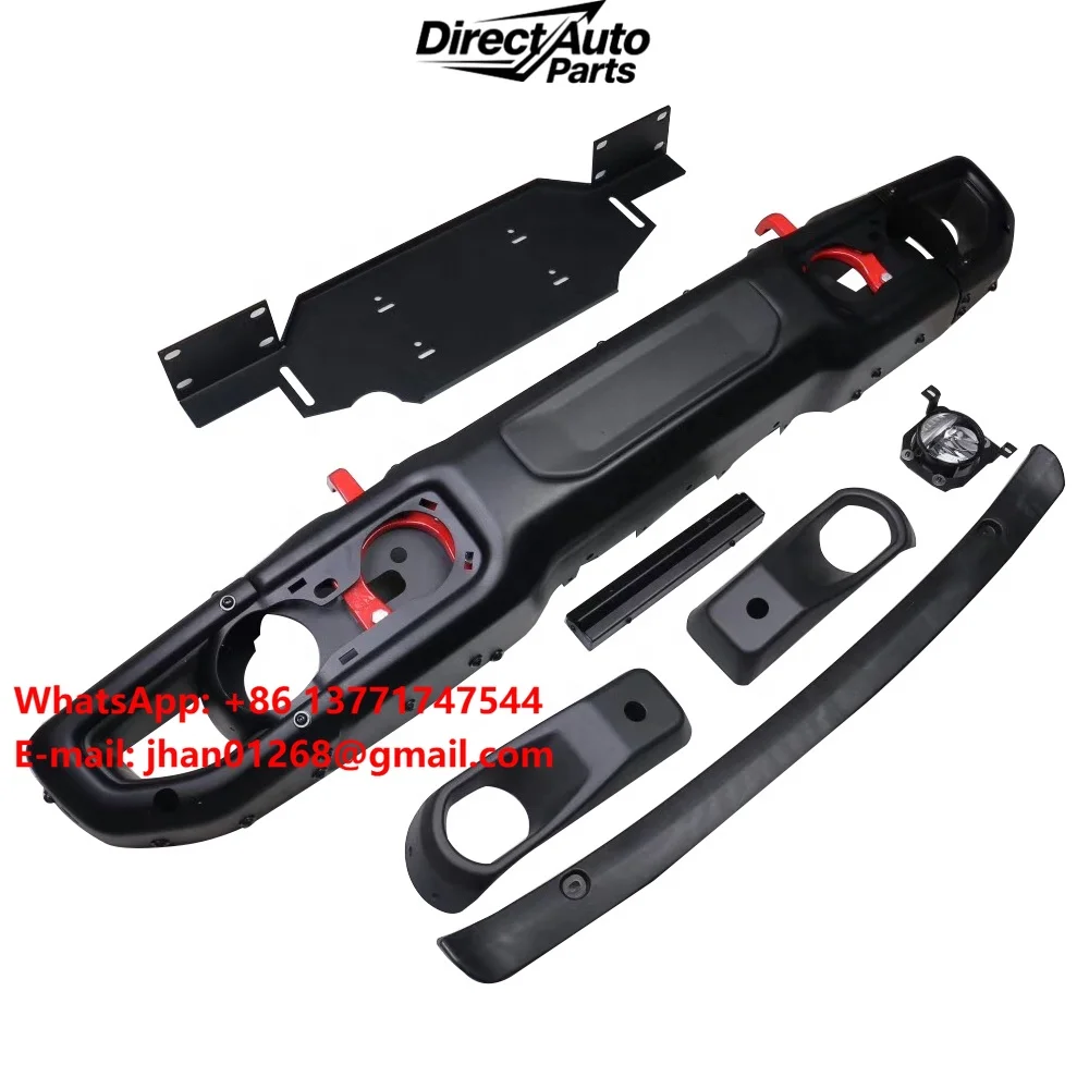 

Magnesium Aluminum Alloy Auto Front Bumper off Road Bumper for JL