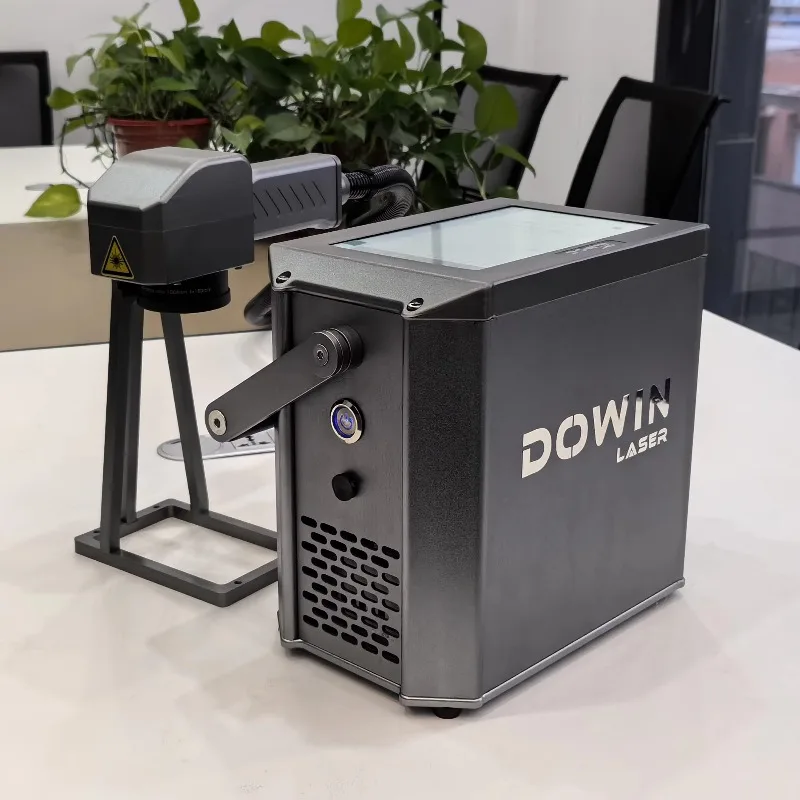 [2026] 20W 30W Mini Portable Handheld Expiry Date Coding Machine Laser Marker Fiber Laser Marking Machine For Metal