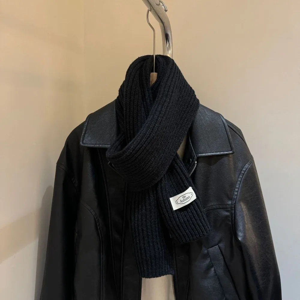 

New Knitted Neck Warmer Windproof Coldproof Knitted Scarf Warm Versatile Shawl Gift