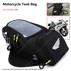 Motorfiets Brandstof Tas Mobiele Telefoon Navigatie Tank Voor Honda Cbr 125r 954 600 F4i 650f 650r 1100xx 1000f Cbr 600rr 1000rr