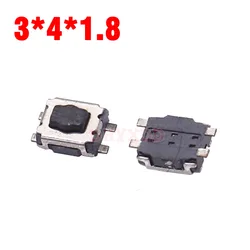 10-50PCS 4 LEGS MICRO SWITCH FOR CITROEN C1 C2 C3 C4 C5 PEUGEOT RENAULT VIVARO #204 REMOTE KEY FOB REPAIR SWITCH MICRO BUTTON