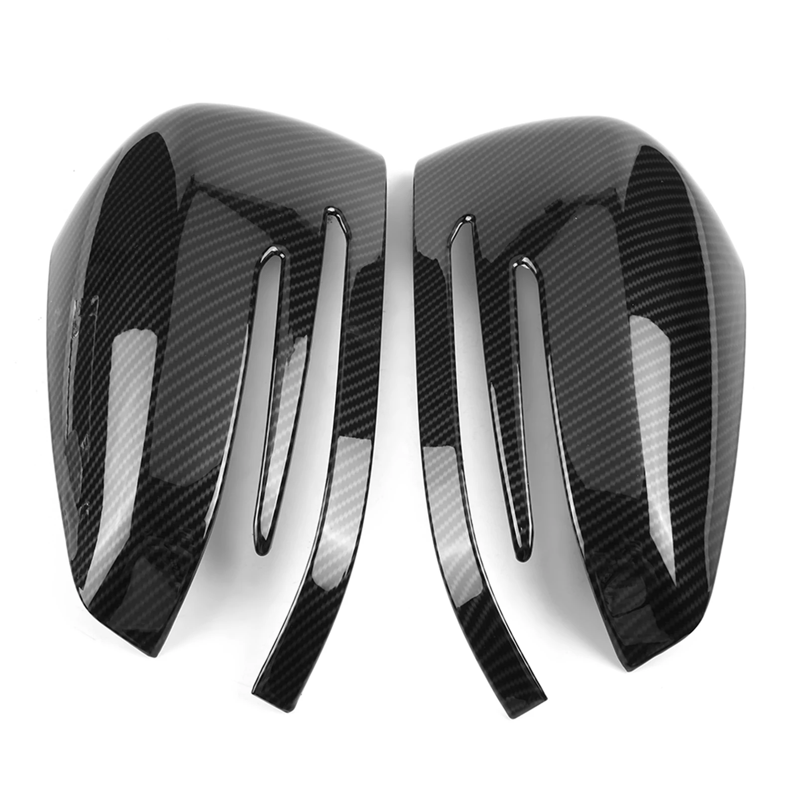 Carbon Fiber Side Rearview Mirror  Cover Trim for  A B C E GLA Class W204 W212 Rearview Mirror  Side Door Mirror Cover