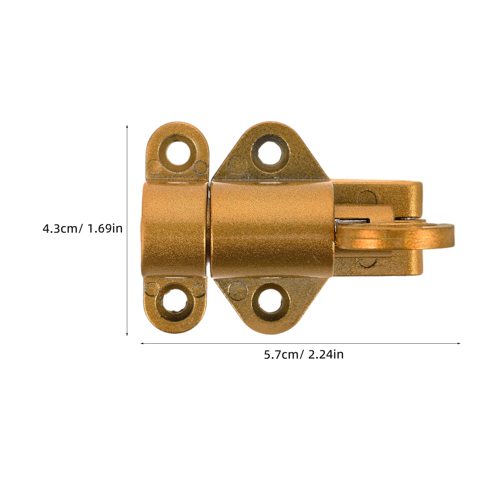 مزلاج أوتوماتيكي محمل بنابض لأبواب الألومنيوم والنوافذ، دبوس قفل سريع الإصدار، وظيفة الإغلاق الذاتي، مزلاج الباب الآمن