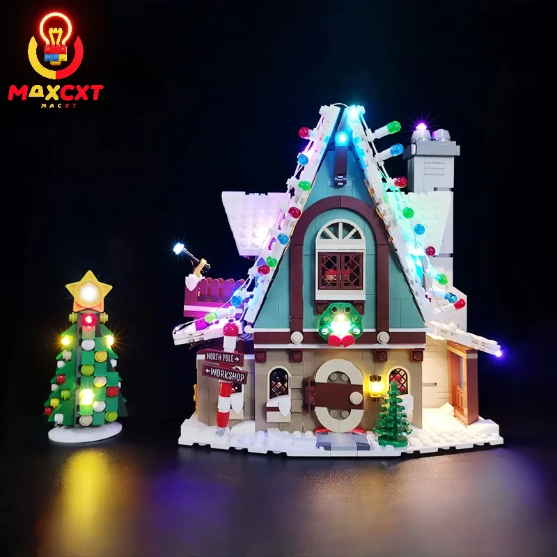 

MAXCXT LED Light For LEGO 10275 Creator Elf Club House DIY Decorative Lamp Not Include Lego Building Blocks Set