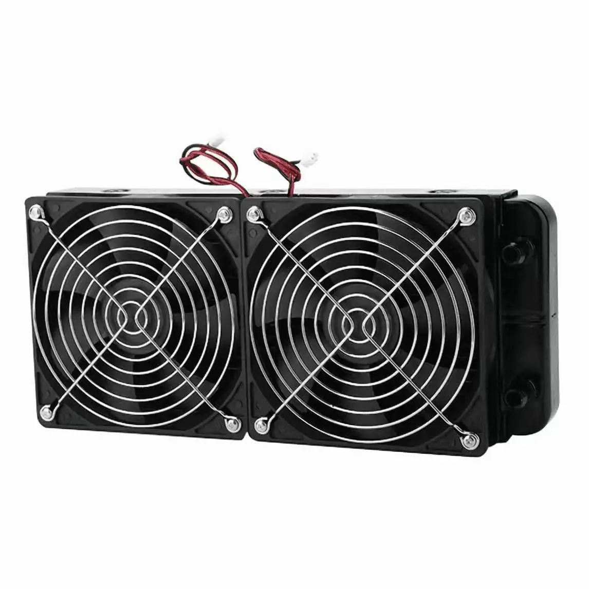 Water-Cooling 240MM Radiator Double Dual 120mm Fan For Computer Water Discharge Radiator Strong Wind Recommend