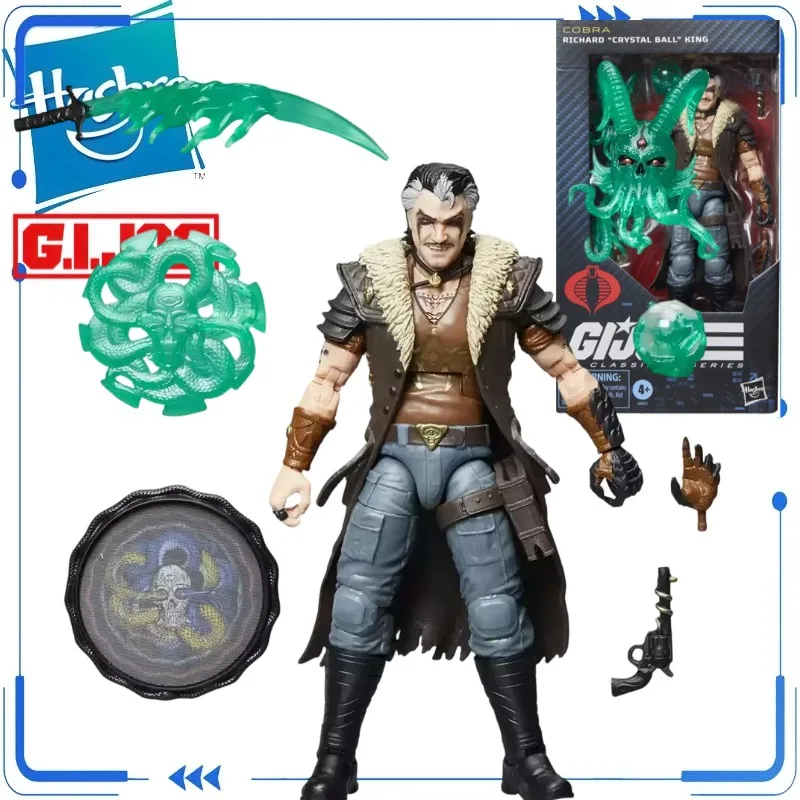 Genuine Hasbro G.I. Joe Classified Series 6 Inch Richard Crystal Ball King Action Figure with Accessories in Stock