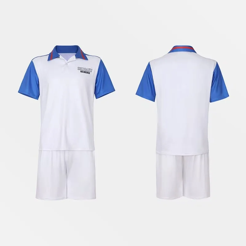 คอสเพลย์ Echizen Ryoma กีฬา Seigaku ชุดทีมชุดนักเรียนเสื้อแจ็คเก็ตยาวกางเกงอะนิเมะฮาโลวีนชุดเทนนิสใหม่