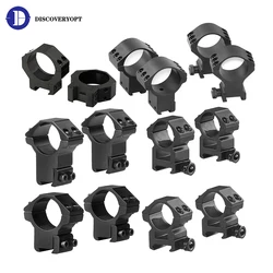 1 Pair 25.4mm 30mm 34mm Scope Mount Ring Set For Picatinny Dovetail Rail High Low Profile 1inch Scope Mount Ring For Weaver Rail