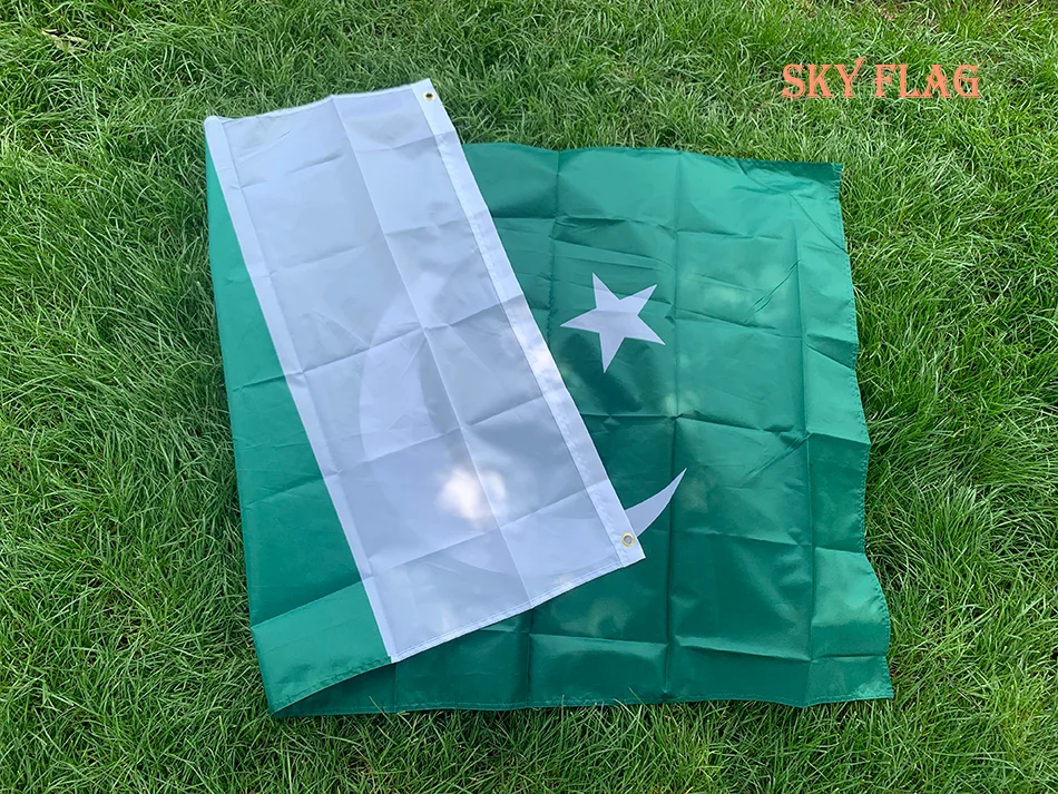 Pakistan Flag 90x150cm Polyester Hanging banner Pakistan National flag for  indoor outdoor Home Decoration flags