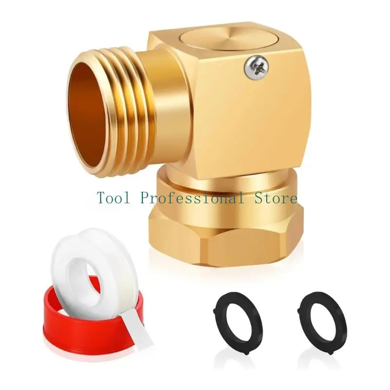 

57QF Латунный соединитель, вращающийся на 90 градусов, шланговая муфта, быстросоединительный фитинг