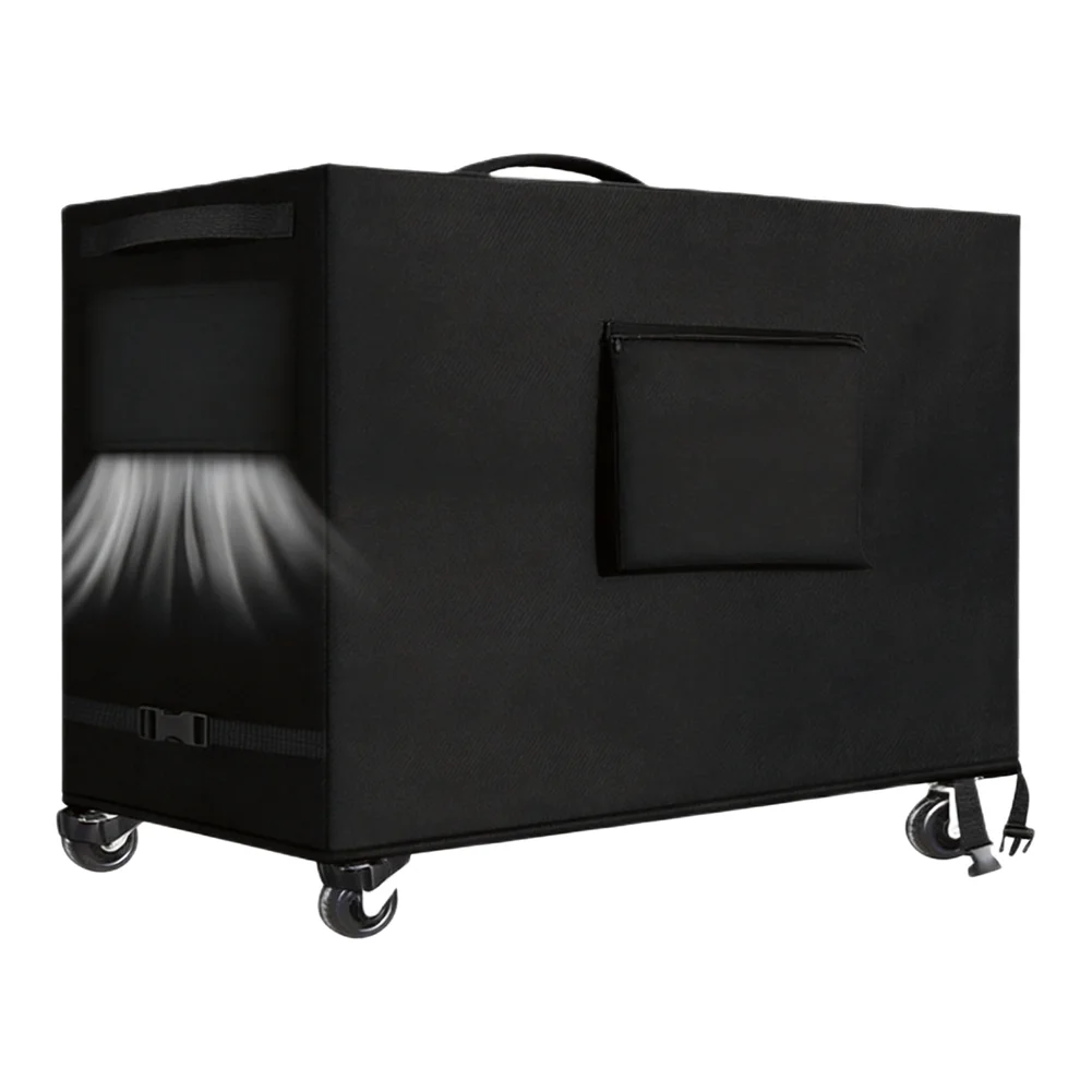 420D Oxford Fabric For Outdoor Cooler Cover for Rolling Refrigerator Waterproof and Weather Resistant 34x20x32in