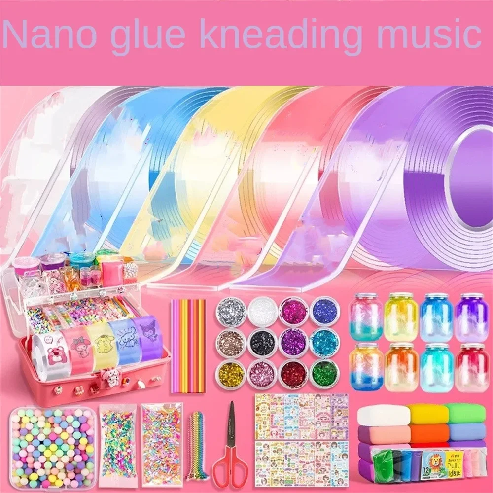 Household Appliances Stickers DIY Bubble Blowing Tape Double Sided Tape Children's Stress Relief Toys Adhesives Sealers