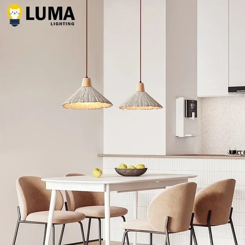 

Creative Concrete Pleated Hanging Lighting Industrial Style Pendant Lamp for Kitchen Island Restaurant Bar Bedroom Bedside Decor