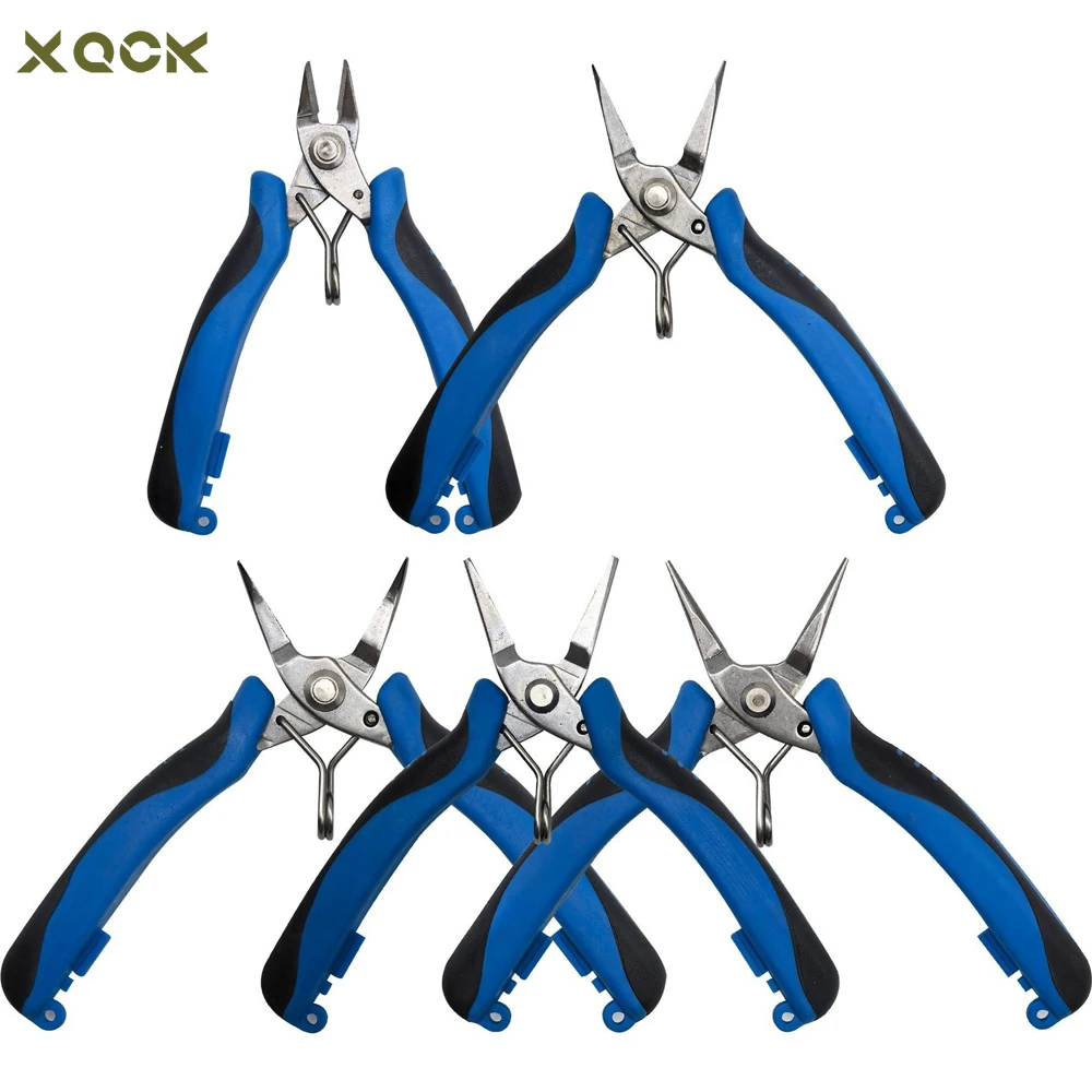 DIY Jewelry Pliers Mini Side Cutter Wire Bending Round Nose Plier Craft Beading Hand Repair Equipment Accessory Jewellery Tools