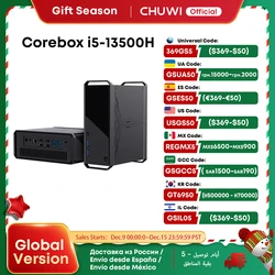 CHUWI CoreBox 5th 16GB LPDDR5 512GB SSD Core i5-13500H Gaming PC Intel UHD Graphics 8K Decoding WIFI 6 Windows 11 Computer PC