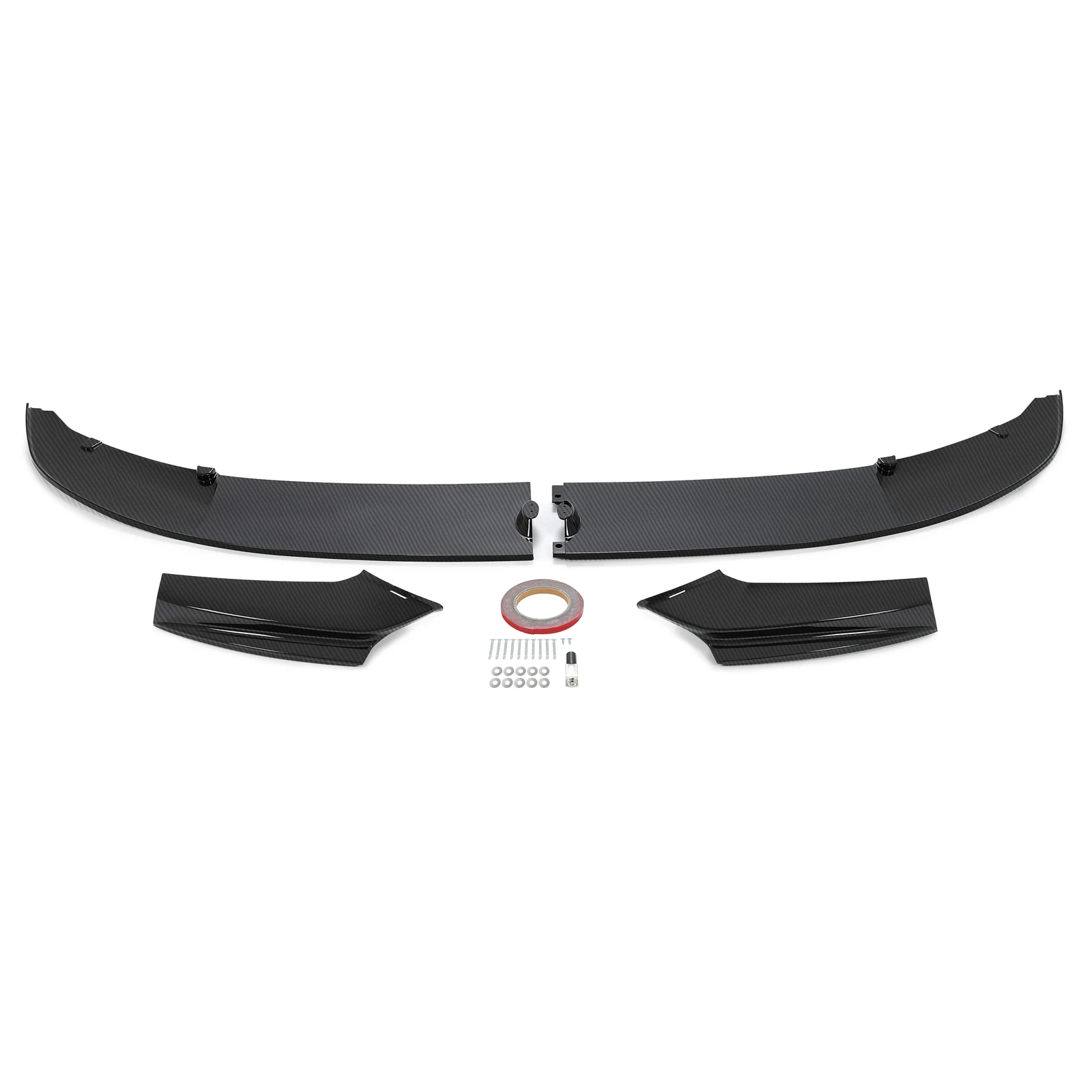 

For 11-16 BMW F10 5 Series M Sport Front Bumper Lip Splitter Carbon Fiber Style