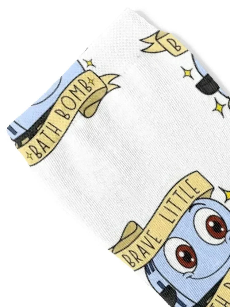 Brave Little Bath Bomb. Socks man Thermal man winter Mens Socks Women's