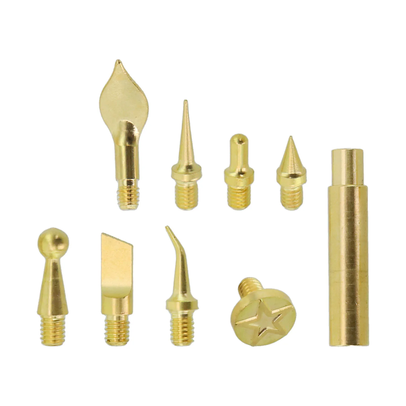 

90*60*20 Mm package Soldering Iron Kit 8pcs Soldering Iron Tips Kit 3D Printing Multi-Compatibility Reliable Construction