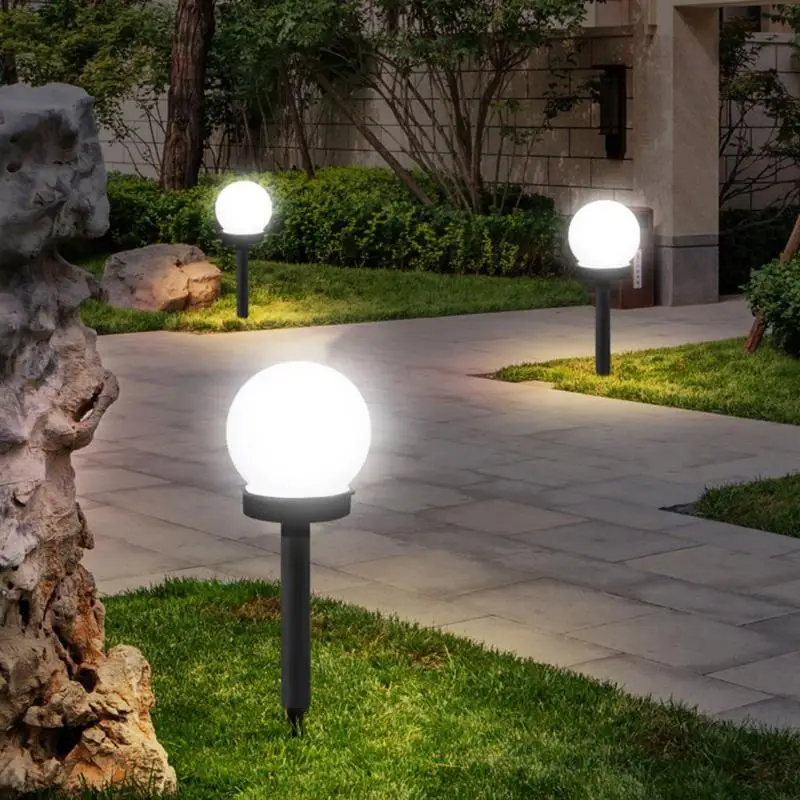 LED Solar Garten Licht im Freien wasserdicht Rasen Lichtweg Landschaft Lampe Solar Lampe für Haushof Auffahrt Rasen