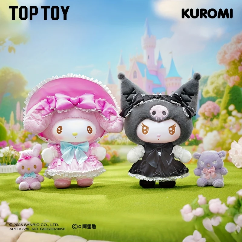 

TOPTOY KUROMi Melody Sweet Fairy Tale Series, плюшевая кукла, глухая коробка на Хэллоуин, милые настольные украшения, подарок на день рождения для девочек