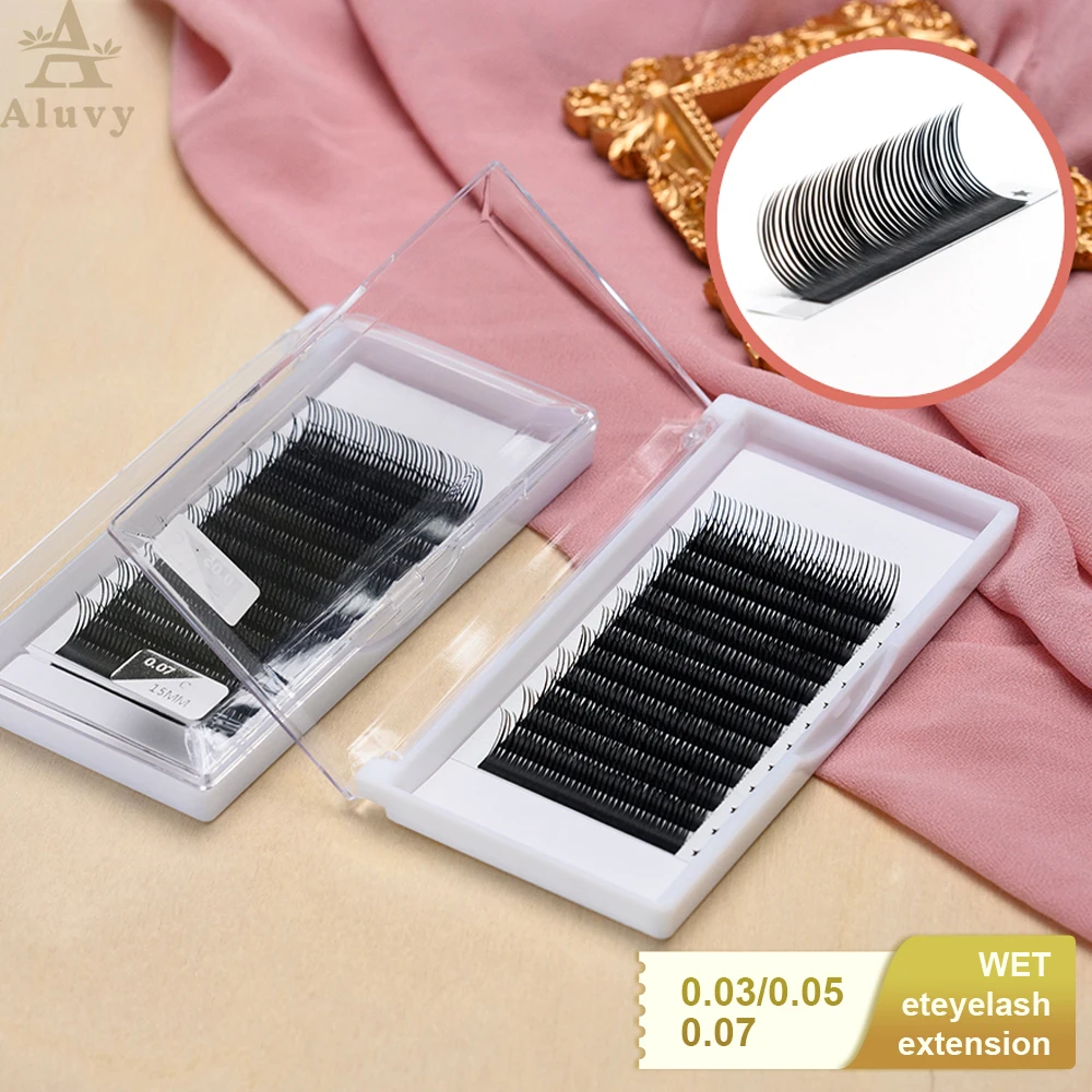 

Wet Eyelash Extensions Spikes Lashes Animal Type Eyelashes Fluffy 0.03mm 0.07mm Spikes Lashes Manga Lashes Wispy Cosplay Premade