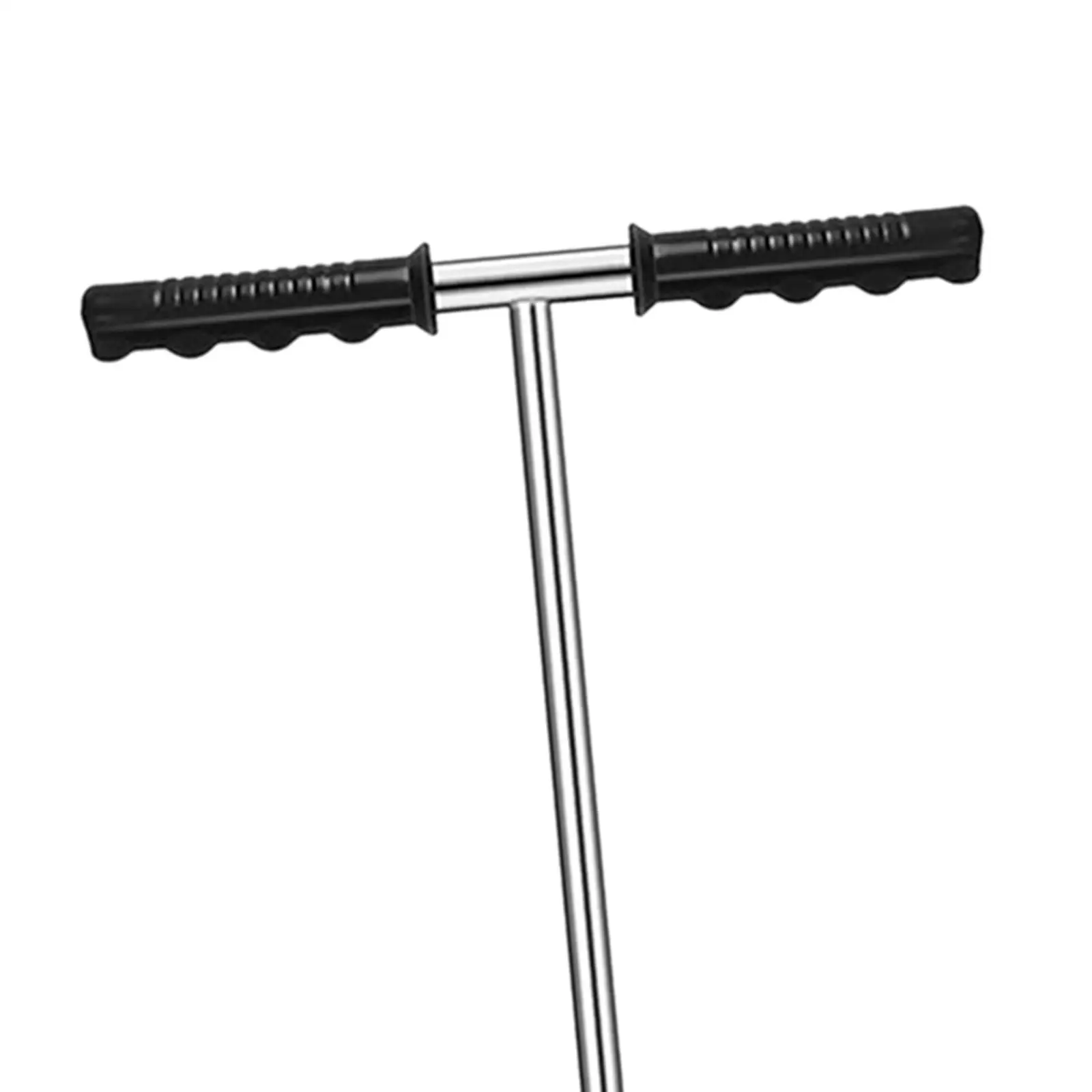 

Soil Test Kits 48inch Adjustable Tubular T Style Handle Sturdy Soil Probe Rod for Lawn Outdoors Agriculture Underground Pipes