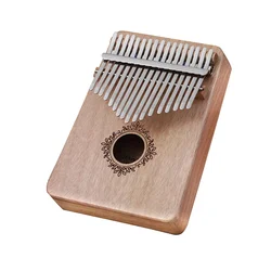 Wooden Kalimba Baratas 17 Keys Keyboard Piano for Starter Musical Accessories, Professional Baby Instruments