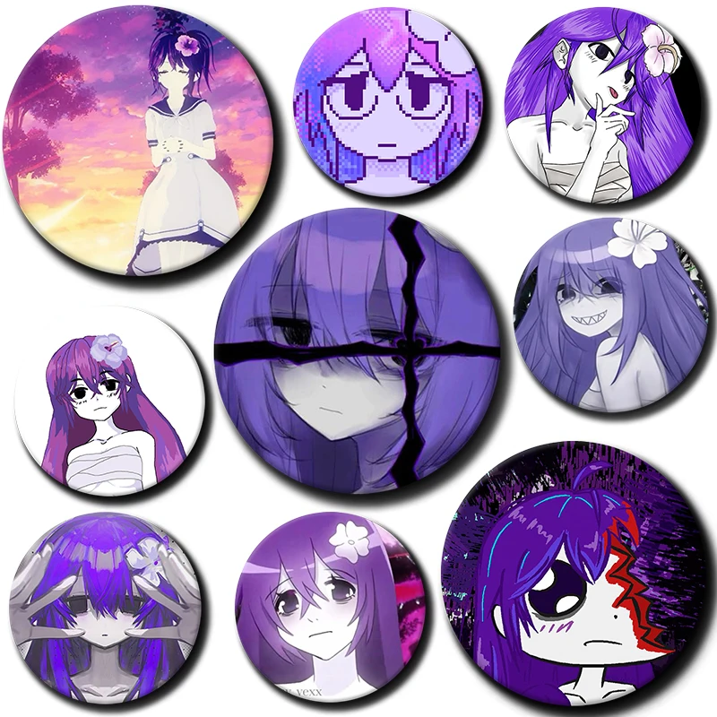 58mm Dnb Cover Album Brooches Creative Badge Sewerslvt Schizofrenia Soft Button Pins for Collar Backpack Hat Decoration Gifts
