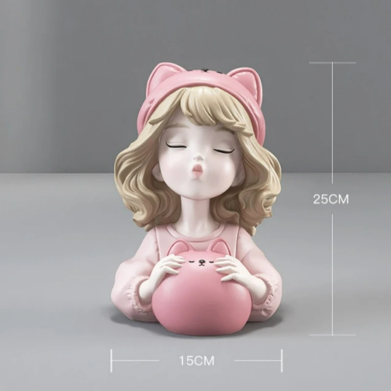 Tirelire Creative Piggy Bank Ornament Home Decoration Living Room Bedroom Money Boxes Girl Gift Huchas Para Ahorrar קופת חיסכון