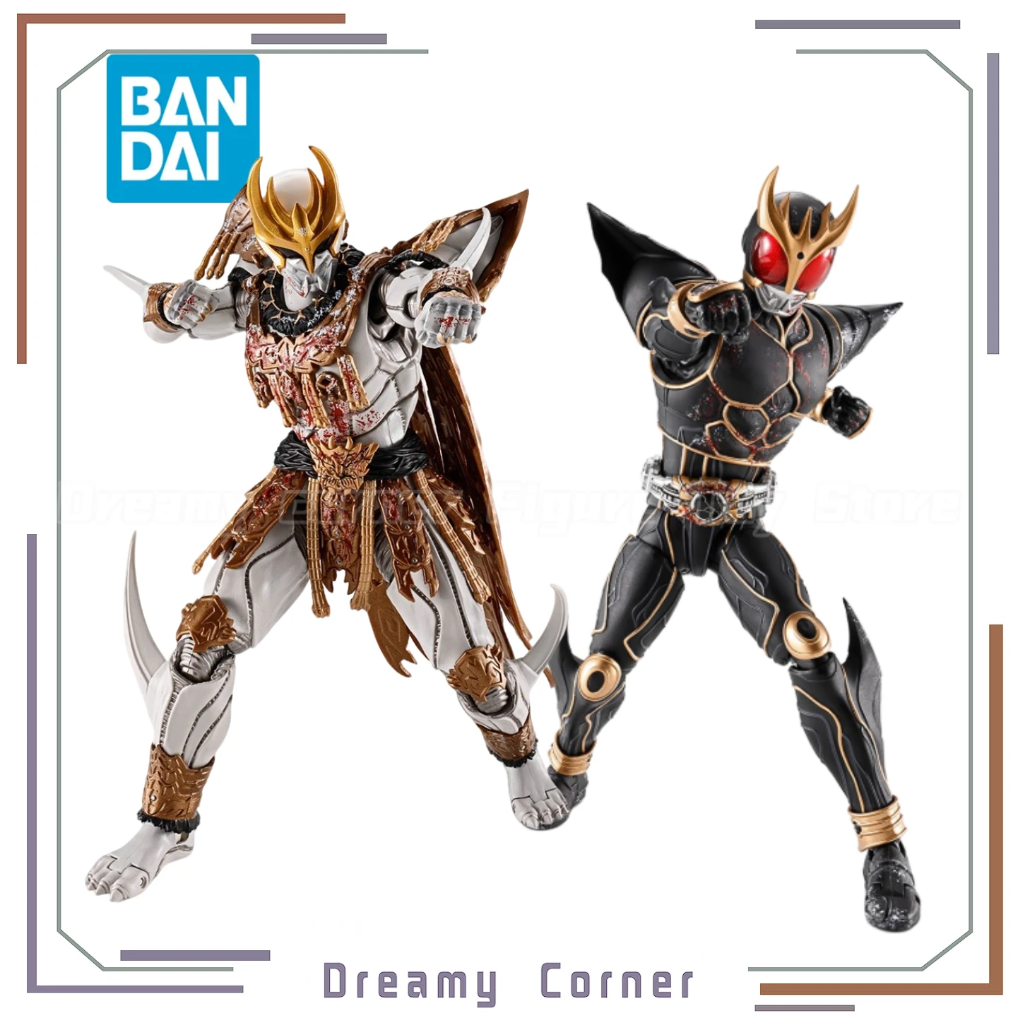 

В наличии: Набор фигурок BANDAI SHF MASKED RIDER KUUGA N·DAGUVA·ZEBA KUROUGATAKE NO SHITO SET
