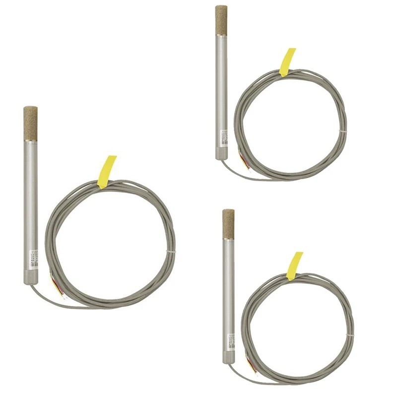 Metal Temperature And Humidity Sensor RS485 High Temperature Resistant Pipeline High Precision Industrial Chip