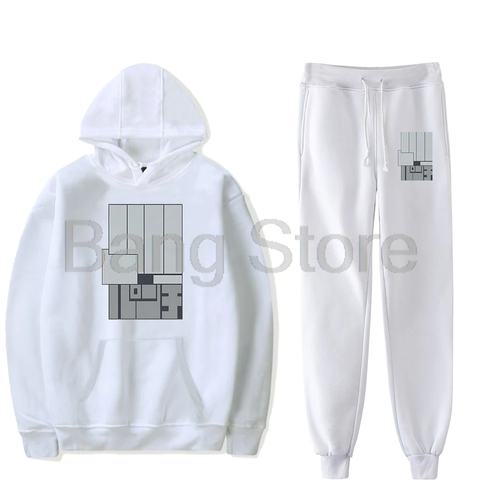 Dandadan Momo Ayase Hoodie Unisex Jogger Pants Fashion Two Piece Set Women Men Sweatsuits