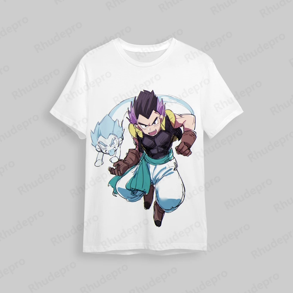 Men's T-shirt Streetwear Clothing Dragon Ball Y2k 100-5XL Goku Vegeta T-shirts Short Sleeve Tops New Hip Hop Harajuku Style