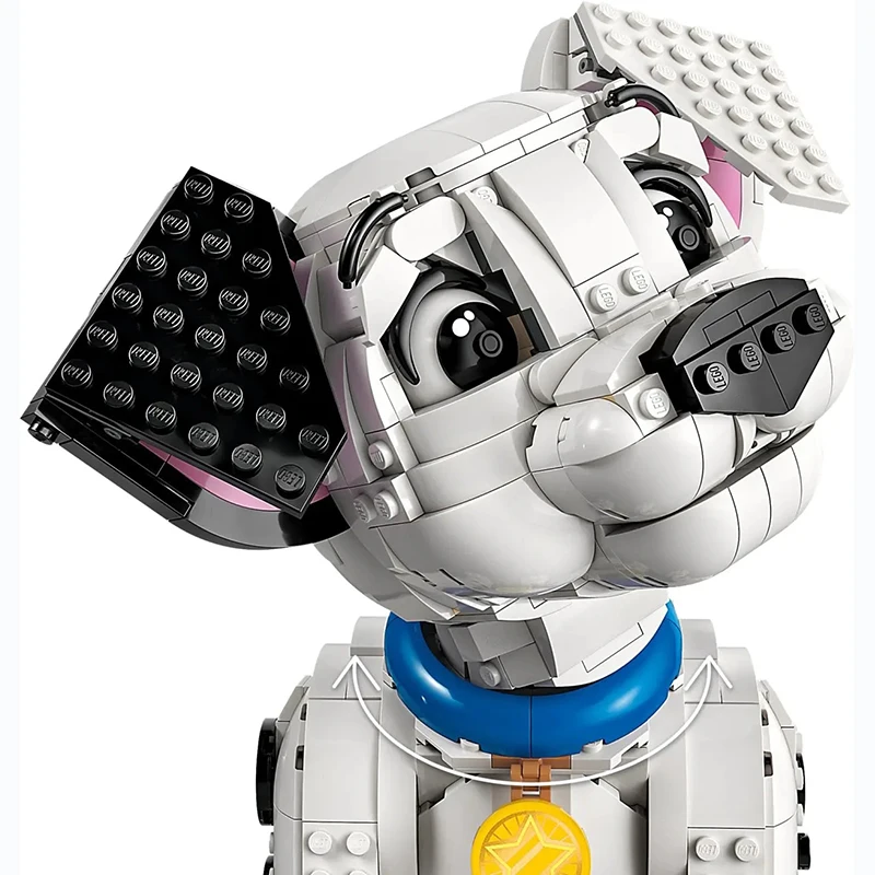1722PCS Creativo 101 Dalmata Cucciolo Blocchi di Costruzione FAI DA TE Architettura Educativa Del Fumetto Animale Giocattolo Per I Bambini Regalo Di Compleanno